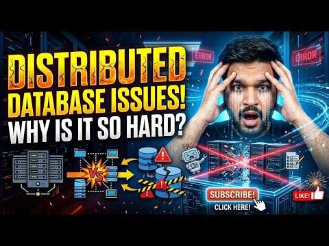 🔥 Distributed Database Design Issues | Made Super Easy!