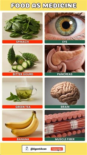 Food as Medicine | How Daily Foods Naturally Support Specific Organs #shorts