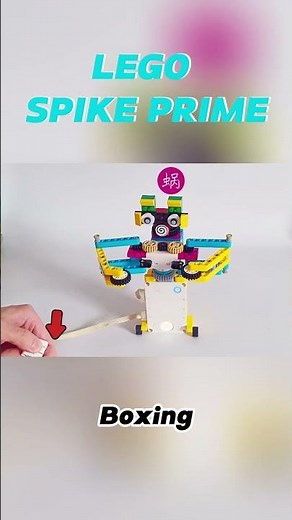 LEGO SPIKE PRIME | Fitness & Exercise 6_4_Boxing #buildingconstruction #robot #lego #legotechnic
