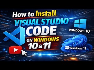 How to install Visual Studio Code on Windows 10 / 11