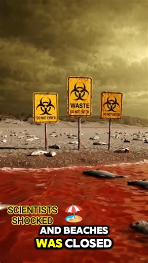 The Day the Ocean Turned Red 🌊🔴 #shorts #shortvideo #facts