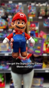 Super Mario Galaxy Movie Merch