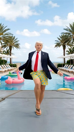 Trump’s Pool Dance is Crazy! 😂