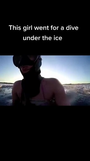 Terrifying Underwater Experience: Trapped Under Ice