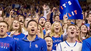 It concludes our Alma Mater, wraps up winning basketball games, and harmonizes 150-plus years of Jayhawk spirit. Learn all about the Rock Chalk Chant, KU’s most famous tradition. | The University of Kansas