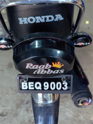 Honda 125#2025 modified lock wao#zeshan decorations center #imrankhan 804#arshita_official #viraltiktok