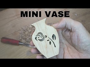 Scroll Saw Vase From A Steve Good Pattern
