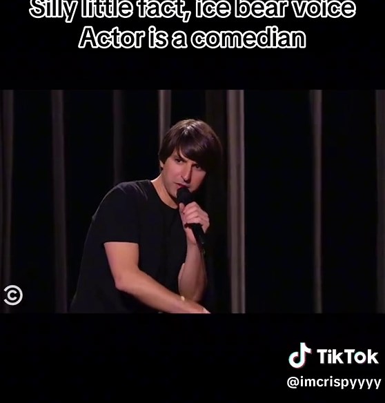 Demetri Marin W #🐻🐼🐻‍❄️ #webarebears #bearstack #icebear #demetrimartin #voiceactor #comedian
