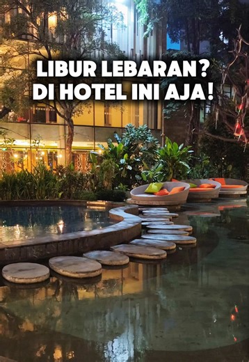 🔥 Diskon sampai 50% Super Brand Go Traveloka periode 22 Februari – 6 Maret 2026! Lagi cari hotel buat mudik sambil staycation atau libur Lebaran bareng keluarga? Holiday Inn Cikarang bisa banget jadi pilihan. Fasilitasnya lengkap untuk semua umur — anak-anak bisa main di pool anak, kids corner, dan ikut kids activities, sementara orang tua bisa santai di kolam ala onsen atau olahraga di gym yang proper banget. Kamarnya juga nyaman walaupun tipe terendah, bed-nya sudah king size dan ada smart TV