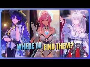 All Characters Permanent Locations in the Open World [As of Version 3.4] | Wuthering Waves
