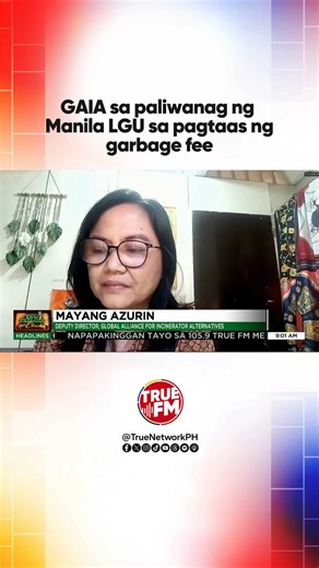 “Lalo kaming naguluhan sa explanation” Ito ang reaksyon ni Global Alliance for Incinerator Alternatives Deputy Director Mayang Azurin sa naging paliwanag ni Department of Environmental & Public Services Manila City Director Kenneth Amurao ukol sa pagtaas ng garbage fee sa Maynila. #TedFailonAndDJChacha #DitoTayoSaTotoo #SaTrue #TrueFM #Truetv | 105.9 True FM