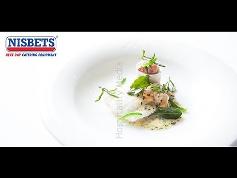 Michelin-star chef Simon Hulstone prepares and cooks a plaice recipe