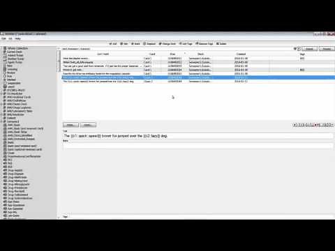 S03 - Anki Flashcards: 04 Making a cloze deletion (fill in the blank) card for medical school