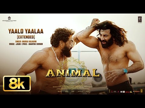 Yaalo Yaalaa Extended 8K Video | Animal | Ranbir K,Bobby D| Sandeep | Anurag K,Jaani | Bhushan K