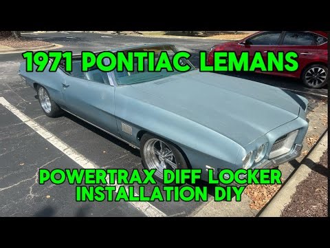 Pontiac 8.2 Differential Powertrax Locker installation.