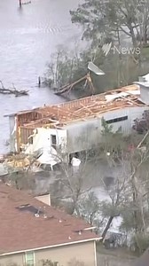 8.7K views · 108 reactions | At least one person has been killed in Hurricane Laura in Louisiana. It's one of the strongest hurricanes to ever hit the region, tearing off roofs and shredding buildings in the southern US state. | SBS News | Facebook