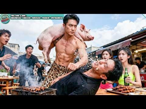 Ex Gang Leader Leaves Prison Sells BBQ Gets Provoked By Thugs Goes Furious And Knocks Them All