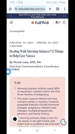 12 things to help nausea