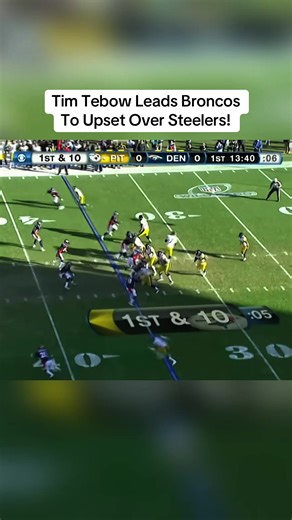 Tim Tebow's Epic Broncos vs. Steelers Upset