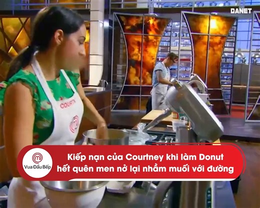 90K views · 1.1K reactions | Làm donut nhưng hết quên men nở lại nhầm muối với đường Vua đầu bếp - Masterchef bản quyền chính thức thuộc DANET - dịch vụ cung cấp nội dung theo yêu cầu của BHD #DANET #masterchef #Vuadaubep | Vua Đầu Bếp | Facebook