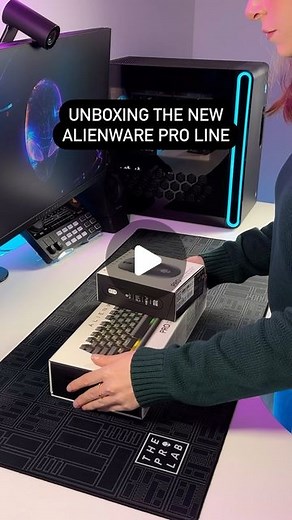 ALIENWARE on Instagram: "With the new Alienware Pro Wireless Gaming Mouse & Keyboard fresh out of the box, what game are you trying them out on first? ⌨️️"