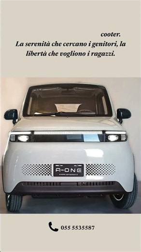 Minicar con patentino AM #minicar
