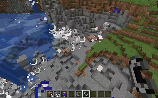 我的世界1.16.5全新TNT模组，整座山炸掉只要几秒钟 魔哒解说