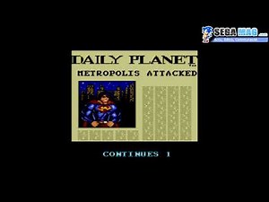 [Gameplay] Superman: The Man Of Steel (Master System)