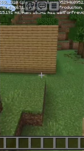 Wood 🪵 house 😀 #minecraft #shorts #youtubeshorts