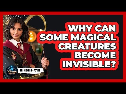 Why Can Some Magical Creatures Become Invisible? - The Wizarding Realm