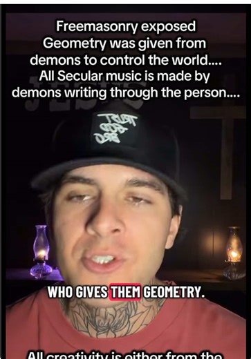 Freemasonry exposed Geometry was given from demons to control the world & all Secular music is made by demons writing through the person & all creativity is either from the devil are from Jesus pt2…come out from being lukewarm, repent and Pray this 30sec prayer daily and go out and spread the gospel, I rebuke every demonic attack, assignment, strategy or plan on me to be broken in the name of Jesus, to be gone in Jesus name, no weapon formed against me shall prosper, I am covered in the blood of
