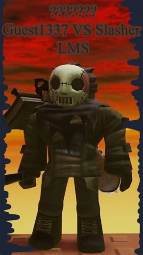 Guest1337 VS Slasher LMS Teaser #forsaken #roblox #robloxforsaken #robloxedit #forsakenroblox