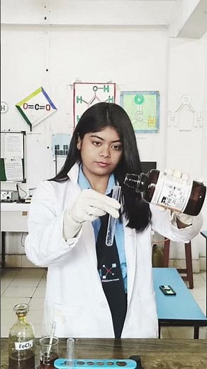 Type of Chemical reaction between Phenol and Ferric Chloride