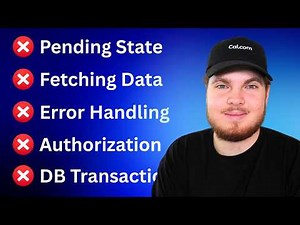 STOP Making These Server Action Mistakes (and How to Fix Them)