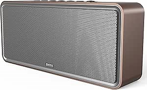 DOSS SoundBox XL Bluetooth Speaker with Subwoofer, Booming Bass, Dual DSP Technologies, 10H Playtime, TWS, 2.1 Audio Channel for Home, Indoor, Office and Entertainment - Upgraded