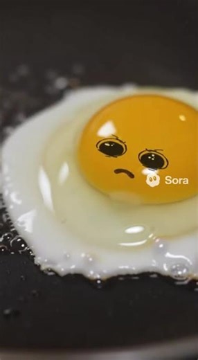 Emotional Egg Fry! 🍳 Hilarious & Sad Animated Food POV