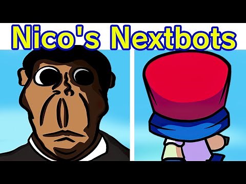 Friday Night Funkin' VS Obunga Beatbox Meme | Nico Bots DEMO (Roblox Nico's Nextbots) (FNF Mod)