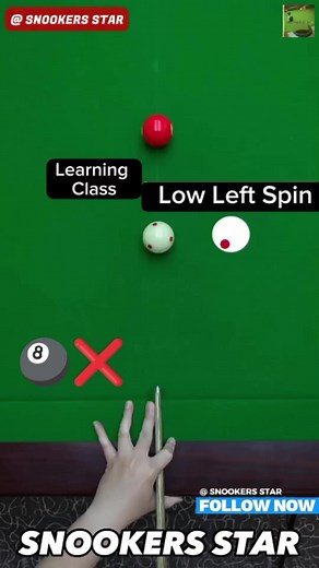 👉 Basic Spin 🎱✔️| Everyone needs to know✔️✔️👈|Learning Class ♠️| #reels #class #teaching #8BallPool #billiards #tips #tricks #skills #easy #useful #important #foryou | Snookers Star