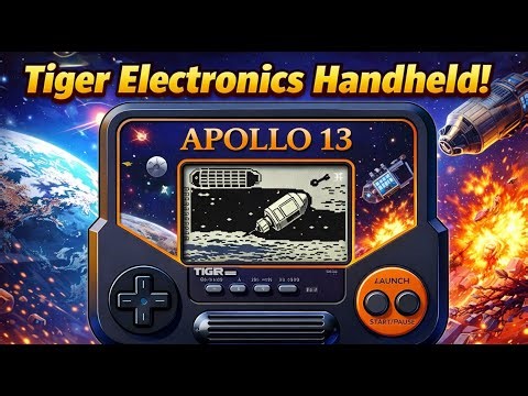 Apollo 13 (Tiger Electronics Handheld) — Animated Bezel Gameplay!