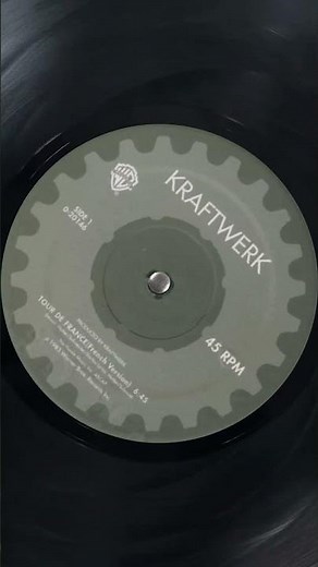 Kraftwerk - Tour De France (French Version) 🚲🇫🇷 #kraftwerk #tourdefrance #vinyl
