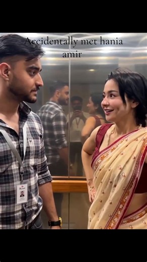 Accidentally met hania amir #foryou #foryoupage #viral | hania amir
