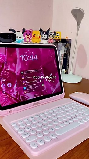 Pretty Ipad Keyboard 💗 #ipadkeyboard #ipad10thgen #ipad #keyboard #ipad #wirelesskeyboard #fyp
