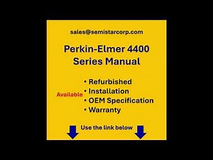 Perkin-Elmer 4400 Series-4400,4410,4450,4480, Magnetron Sputtering Deposition System Manual