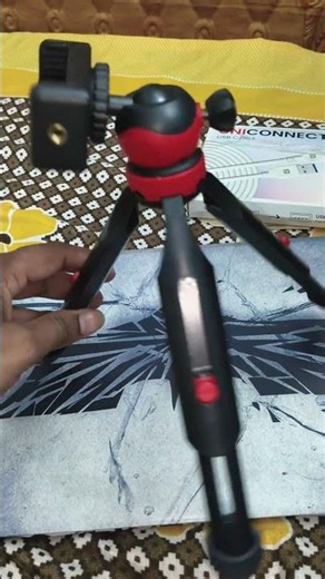 Portable & Flexible Mini Tripod with Mobile Holder & unboxsing #tripod