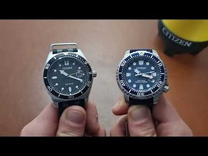 Citizen BN0151 Diver vs AW1760 Diver-Look Watch