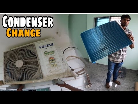 Voltas AC Outdoor Unit Condenser Coil Change in Supaul - EHSAN