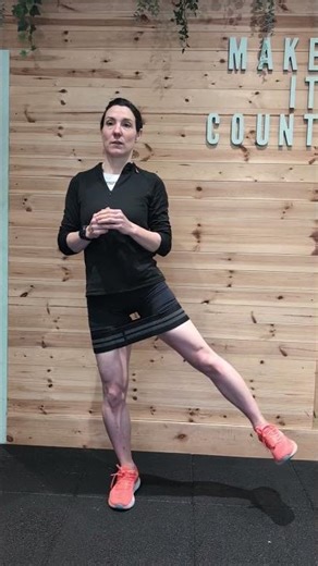 Banded standing side leg raises - activates glutes on standing leg, ankle stability and balance.