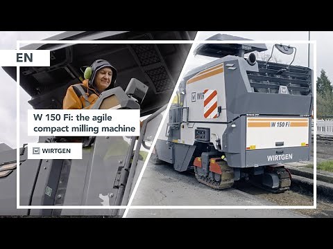 Wirtgen W 150 Fi: Powerful Compact Milling Machine in Action