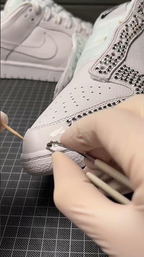 DIY Custom Nike Dunk Low's! #shorts