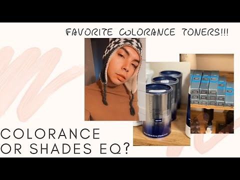GOLDWELL COLORANCE OR REDKEN SHADES EQ| COMPARISON| MINI HAUL